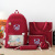 Middle School Student Schoolbag Schoolgirl Backpack Tuition Bag Campus Backpack Four-Piece Set Supplier