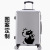 Customized Luggage Universal Wheel Aluminum Frame Scratch-Resistant Trolley Case 20-Inch Password Boarding Travel Luggage Factory Direct Delivery