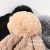 Hat Female Korean Style New Autumn and Winter Hat Fur Ball Thickened Coarse Yarn Knitted Hat Warm with Velvet Earflaps Slipover Hat