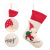 Cross-Border Christmas Decoration Embroidered Faceless Elderly Large Christmas Stockings Christmas Gift Socks Gift Bag