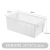 Desktop Storage Basket Snack Storage Hollow Rectangular Storage Basket Sundries Box Storage Box Plastic Basket Storage Basket