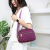 Women's  Color Trendy One-Shoulder Small Bag Fashion Love Women's Embroidered Bag Multi-Layer Tote Cloth Bag Mother Bag
