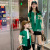 Parent-Child Baseball Uniform 2022 Autumn Boy Western Style Letter Coat Mother-Daughter Matching Outfit Autumn Fashion Baseball Top