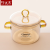 High Temperature Resistant Borosilicate Color Handle Casserole Glass Pot Soup Poy Stew Pot Visions Cookware Pot Household Cooking Noodle Pot