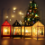 Cross-Border Christmas Storm Lantern Pendant Luminous Decorative Ornaments LED Electronic Candle Light Christmas Gifts