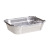 Popular Rectangular Foil Plate Tin Tray Barbecue Thickened Takeaway Commercial Baking Disposable Aluminum Foil to-Go Box