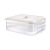 Large Capacity Dumplings Box Household Refrigerator Frozen Special Sealed Fresh-Keeping Multi-Layer Quick-Frozen Food Wonton Storage Box