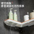 Rotating Toilet Rack Shower Stand Bathroom Punch-Free Corner Storage Rack Toilet Suction Tool Wall Faucet Storage Rack