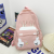 Student Schoolbag Backpack Children's out Backpack Princess Travel Cute Fashion Girls' Rabbit Ear Backpack