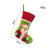 New Christmas Decoration Embroidered Elderly Snowman Large Christmas Stockings Christmas Children Gift Socks Gift Bag Pendant