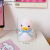 Girl Ins Bedroom Led Small Night Lamp Cute Head Tilt Little Duck Room Bedside Lamp Decoration Dormitory Creative Gift