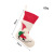 Cross-Border Christmas Decoration Embroidered Faceless Elderly Large Christmas Stockings Christmas Gift Socks Gift Bag