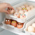 Hot-Selling 15 Grid Egg Storage Box Refrigerator Kitchen Crisper Large Capacity Egg Carton Egg Storage Box Drawer Type