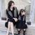 High-End Mother-Daughter Matching Outfit 2022 Autumn Parent-Child Wear Fashionable Slimming Plaid Vest Two-Piece Skirt