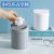 Mini Desktop Plastic Shake Cover Trash Can Household Trash Can Creative European Ins' Living Room Table Covered Wastebasket