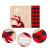 New Christmas Decoration Linen Embroidered Elk Table Runner Christmas Hotel Restaurant Home Decoration Dining Table Cushion