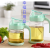 Oiler Simple Fashion Home Kitchen Vinegar Pot Seasoning Bottle Transparent Non-Slip Soy Sauce Bottle
