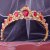 Baroque Rhinestone Crystal Bridal Crown Amazon Hot Wedding Dress Crown Headdress Vintage Birthday Hair Accessories