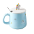 Cute Cartoon Hand-Painted Unicorn Water Cup Internet Celebrity Ins Ceramic Mug Student Couple Office Coffee Cup