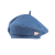 Hat 2022 New Denim Beret Korean Style Large Size Painter Cap Trendy Street Hat Fashion Girl