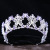 Bridal Headdress European Luxury Wedding Dress Headdress Crown Alloy Rhinestone Pearl Birthday Performance Party Headdress