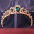 Baroque Rhinestone Crystal Bridal Crown Amazon Hot Wedding Dress Crown Headdress Vintage Birthday Hair Accessories