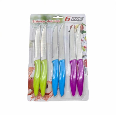 Foreign Trade Direct Sales Steak Knife Set Knife Steak Knife Household Kitchen Knife Stainless Steel Set Knife