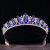 Bridal Headdress Bridal Crown European Alloy Princess Crown Wedding Headwear Comb Hair Accessories Birthday Performance Jewelry