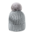 Hat Female Autumn and Winter Woolen Hat Korean Style Japanese Style Winter Earflaps Ins Knitted Fluffy Ball Cap Warm with Velvet Twist Hat