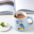 Personalized Hand-Painted Cartoon Dinosaur Ceramic Cup with Cover Spoon Student Water Cup Creative Couple Mug Coffee Gift Cup