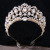 Bridal Crown European Style Rhinestone-Encrusted Crystal Popular Headdress Wedding Accessories Crown Hair Comb Hair Comb Amazon Hot Sale