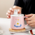 New Cartoon Polar Bear Mug with Cover Spoon Female Cute Ceramic Cup Good-looking Creative Glass Milk Cup