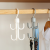 Double-Layer Rotatable Eight-Claw Storage Hook