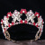 Bridal Headdress European Luxury Wedding Dress Headdress Crown Alloy Rhinestone Pearl Birthday Performance Party Headdress