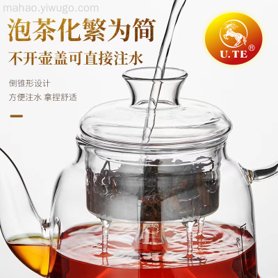 Glass Teapot Tea Brewing Pot