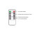 Warm White Remote Control Electronic Candle Led Remote Control Long Brush Holder Pole Candle Halloween Christmas Long Candle Cross-Border Supply Hot Sale