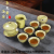 Jingdezhen Kung Fu Tea Set Travel Tea Set Ru Ware Ge Kiln Official Kiln Celadon Antique Teapot Tea Cup Coffee Cup