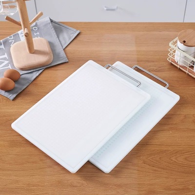 Thickened Plastic-Coated Chopping Board with Handle Hanging Chopping Board Household Plastic Cutting Board Non-Slip Double-Sided Wholesale