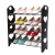 Factory Wholesale Easy To Install Hot Sale 50 Pairs Easy To Install  Stackable Plastic Shoe Rack With 10 Tiers