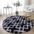 Round Silk Wool Carpet Hanging Basket Long Wool Computer Chair Yoga Rug Fluff Living Room Sofa Bedroom Door Mat