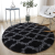  Circle Silk Wool Carpet Bedroom Solid Nordic Simple Living Room Sofa Plush Rug Household Hanging Basket Shaggy Mats