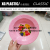 fashion style fruit plate household candy plate classic style snack dish round dried fruit tray cheap price hot sales