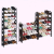 Factory Wholesale Easy To Install Hot Sale 50 Pairs Easy To Install  Stackable Plastic Shoe Rack With 10 Tiers