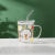 Small Animal Straw Glass Cup Cute Water Glass Fashion Coffee Cup Transparent Mug...
