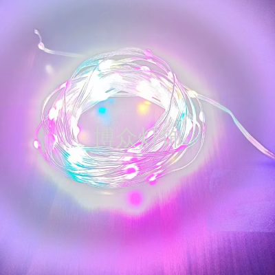 LED10 M 2.4G Smart Led Magic Color Rubber-Covered Wire Light (Colored Box Suite)  stock