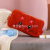 New Lamb Fur Cute Cat Cosmetic Bag Fashion Simple and Soft Wash Bag Folding Lipstick Travel Bag Wholesale