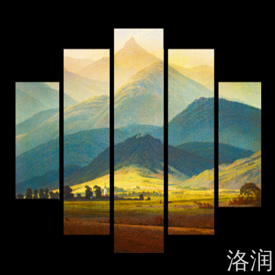 Decorative Calligraphy and Painting Airbrush Painting Decorative Painting Waterproof Oil Painting Decorative Painting Combination Oil Painting Decorative Calligraphy and Painting Landscape Oil Painting