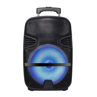 Electronic publications Portable BT speaker outdoor speaker bocina flashing light trolley speaker with USB 6.5" 8" 10"