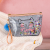 PVC Quicksand Transparent Cosmetic Bag Cat Fashion Face Powder Cute Toiletry Bag Portable Travel Waterproof Storage Bag