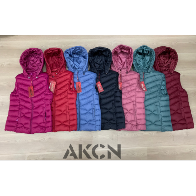 2022autumn And Winter New Women 'S Hooded Down Cotton Vest